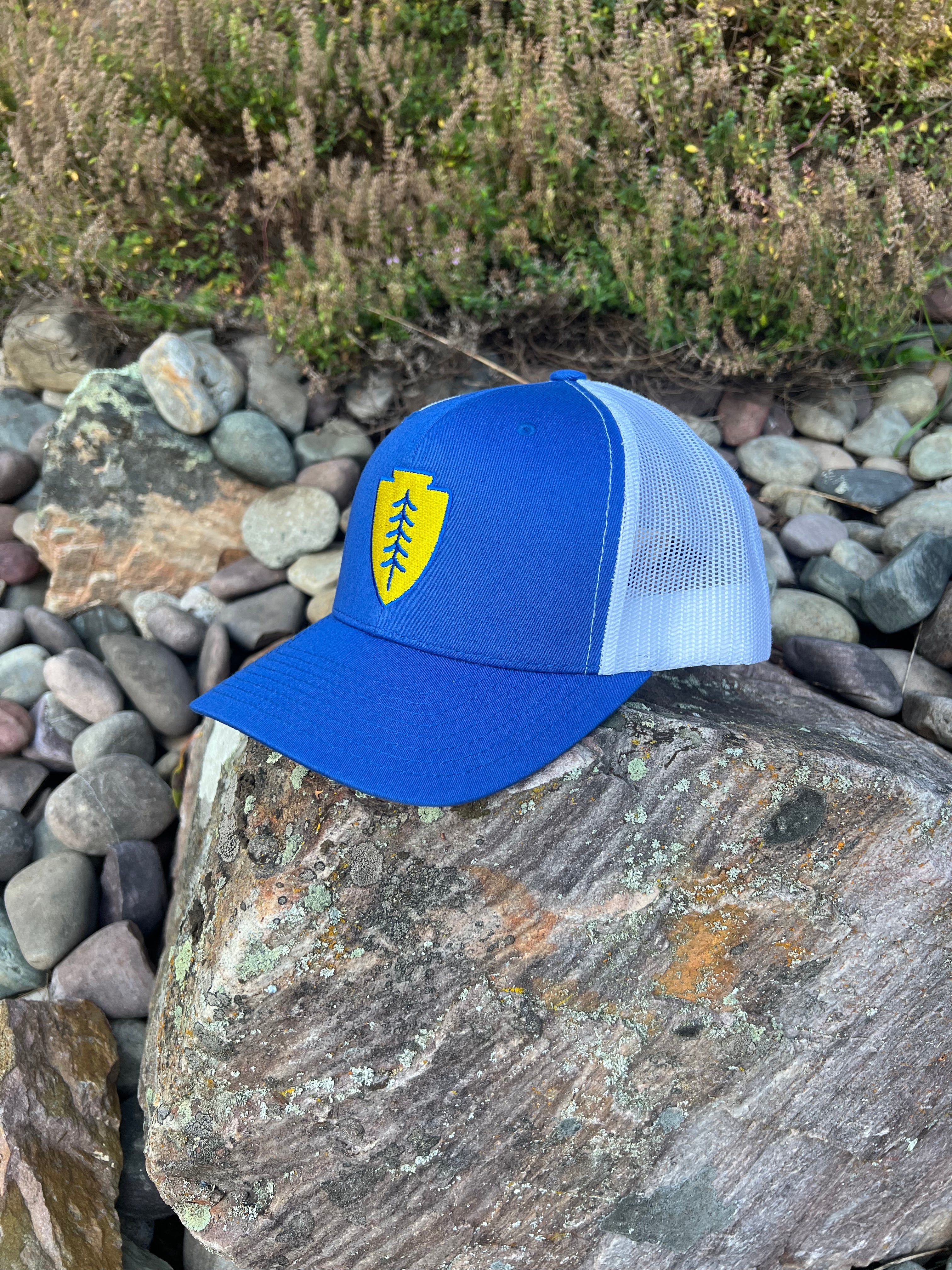 Pondohead Golfer Hat - Royal/White
