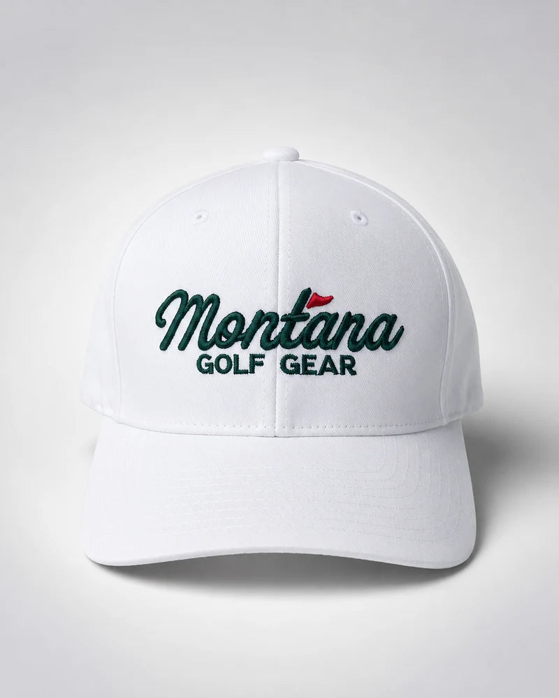 Montana Golf Gear X Flexfit 6-Panel Performance Cap - White
