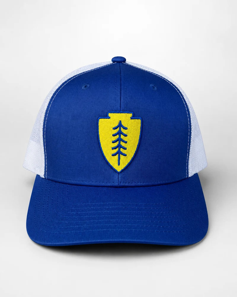 Pondohead Golfer Hat - Royal/White