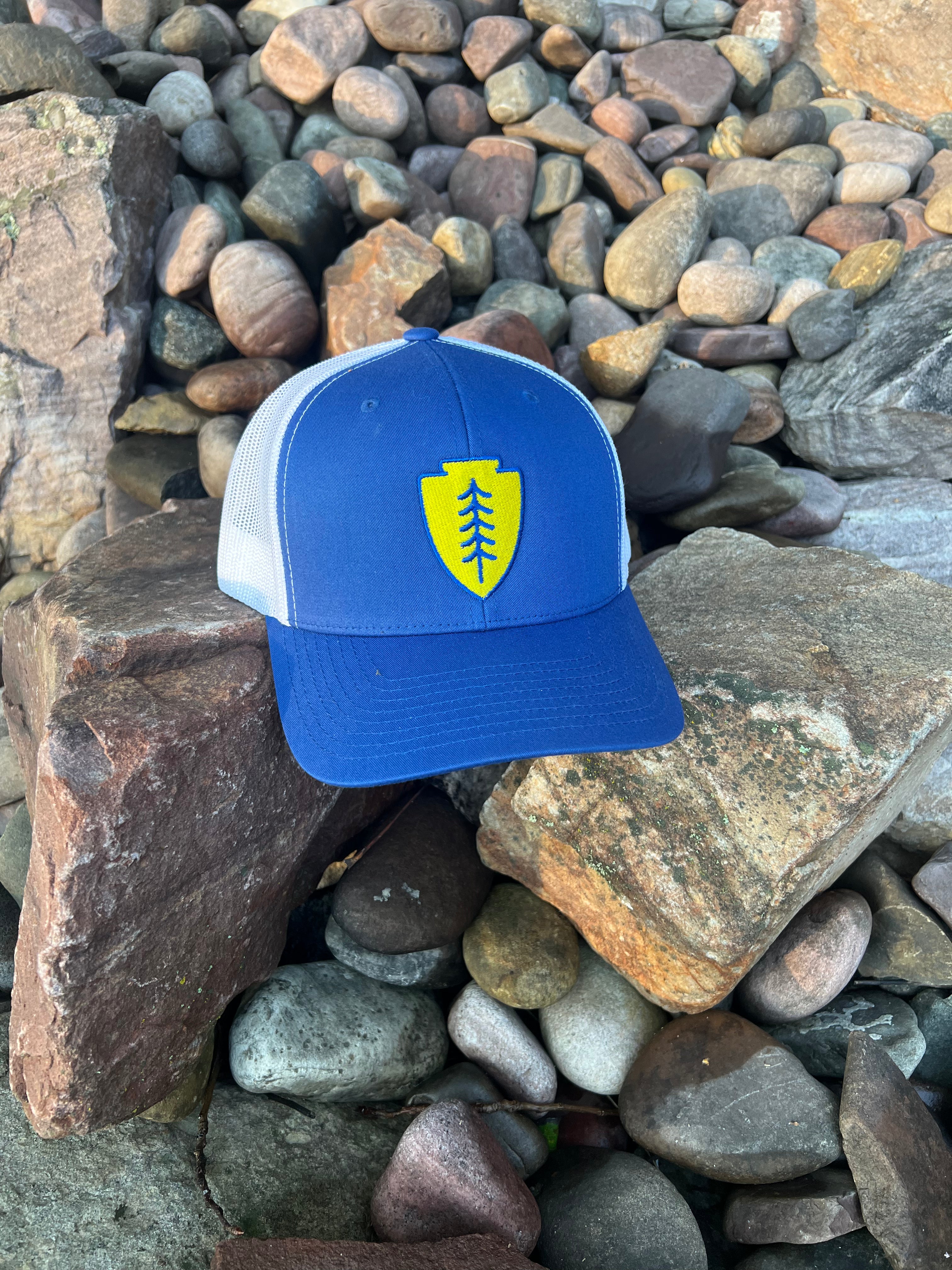 Pondohead Golfer Hat - Royal/White