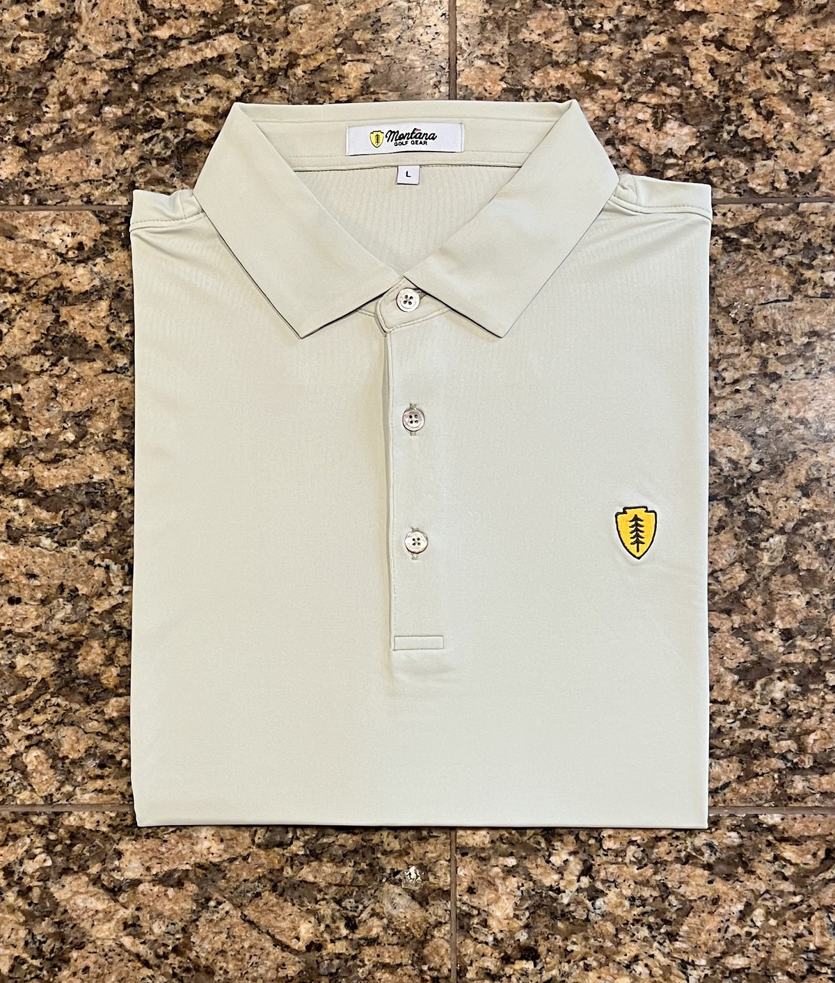 Pondohead Solid Performance Polo - Laurel Green
