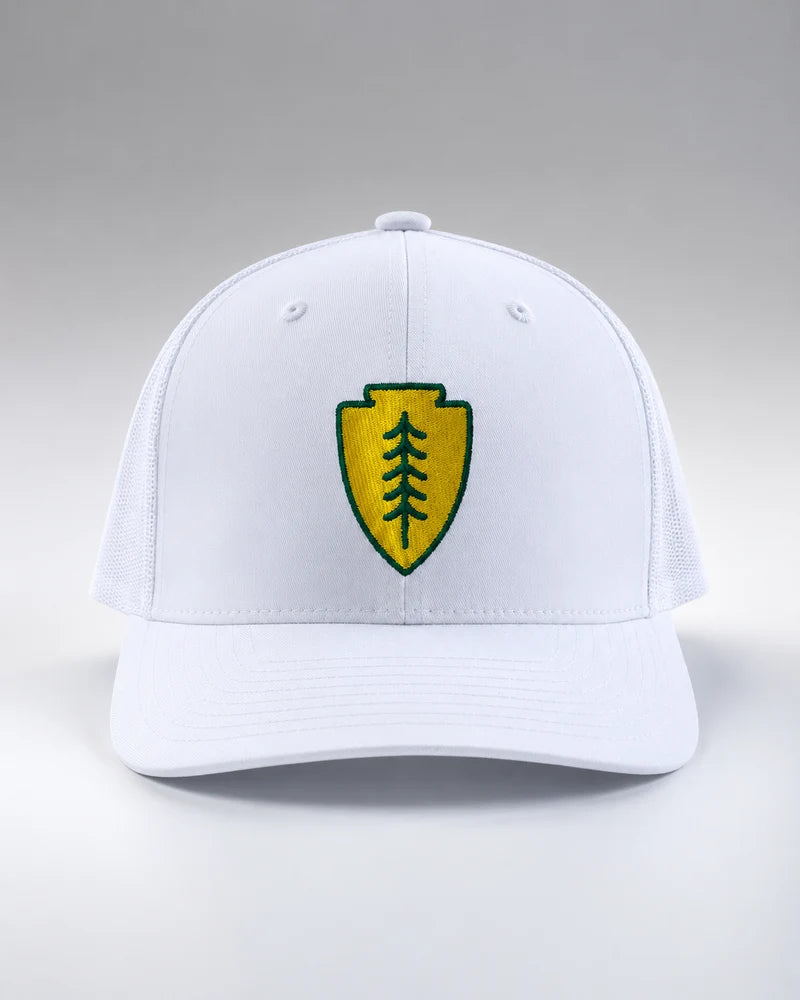 Pondohead Golfer Hat - White
